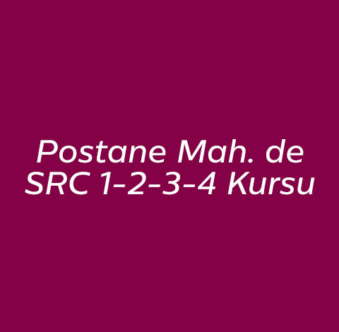 Postane Mahallesi SRC Belgesi