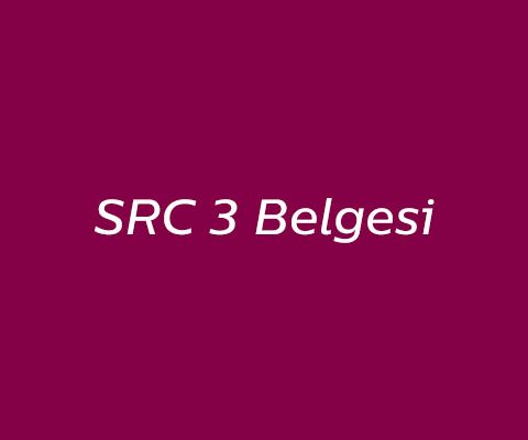 SRC 3 Belgesi